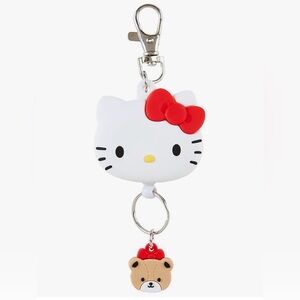 Sanrio Hello Kitty Face Shape Reel Keychain